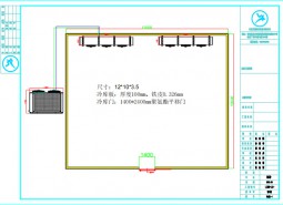 河南固始縣120平米蔬菜保鮮冷庫設(shè)計工程案例-萬能..